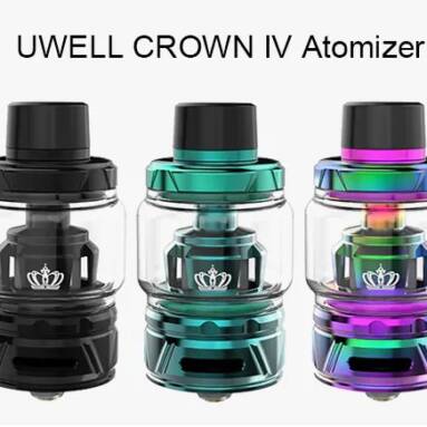 $23 with coupon for UWELL CROWN IV Atomizer – Silver from GearBest