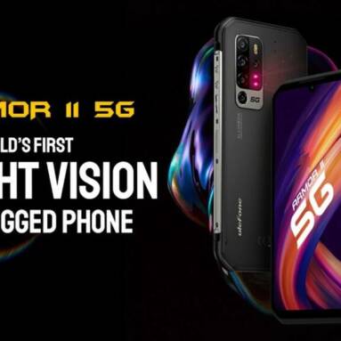 €360 with coupon for Ulefone Armor 11 5G IP68 IP69K Waterproof 6.1 inch 8GB 256GB 48MP Penta Camera NFC 5200mAh Wireless Charge MTK Dimensity 800 Rugged Smartphone from BANGGOOD (free gift wireless charger)