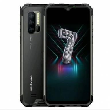€207 with coupon for Ulefone Armor 7 IP68 IP69K Waterproof 6.3 inch 8GB 128GB 48MP Triple Camera NFC 5500mAh Wireless Charge Helio P90 Octa Core 4G Smartphone – Black EU Version from BANGGOOD (free gift Ulefone watch)
