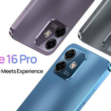 €118 with coupon for Ulefone Note 16 Pro Smartphone 50MP Dual Camera 16GB RAM 128GB ROM from BANGGOOD