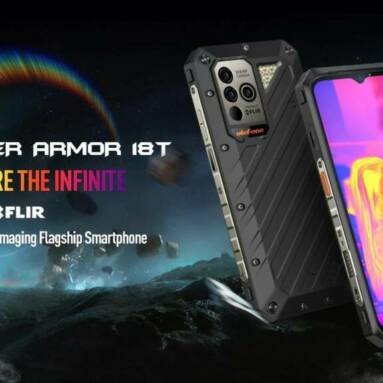 €582 with coupon for Ulefone Power Armor 18T Rugged Phone Thermal Imaging Camera 256GB from HEKKA (free gift phone case)