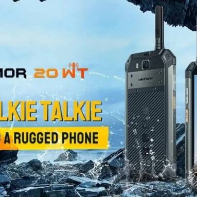 €362 with coupon for Ulefone Power Armor 20WT Rugged Smartphone Walkie Talkie 256GB from BANGGOOD