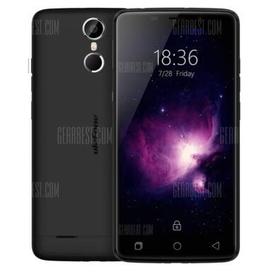 $97 with coupon for Ulefone Vienna 32GB ROM 4G Phablet  –  BLACK from GearBest
