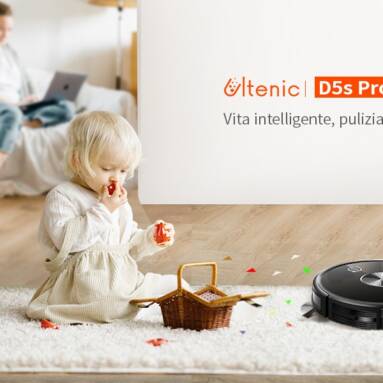 €137 with coupon for Ultenic D5S Pro Robot Vacuum Cleaner from EU warehouse HEKKA