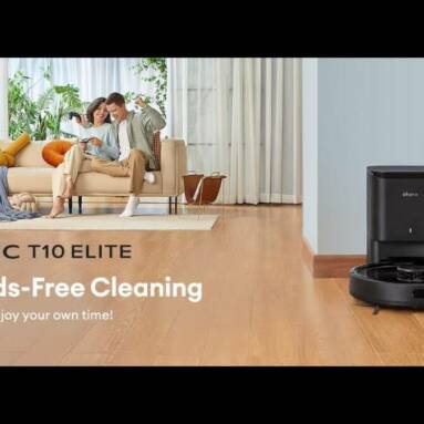 €259 with coupon for Ultenic T10 Elite Robot Vacuum Cleaner with Dust Collection Station from EU warehouse GEEKBUYING
