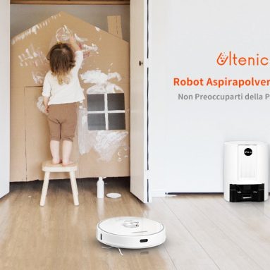 €439 with coupon for Ultenic T10 Robot Vacuum and Mop with Self Empty Station from EU warehouse GSHOPPER