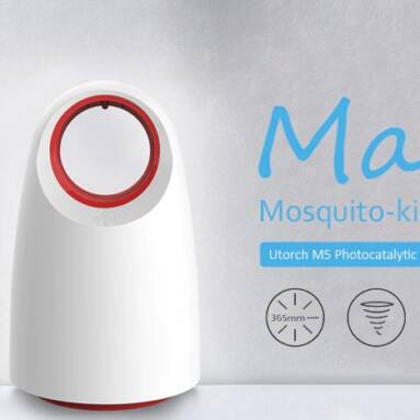 $4 with coupon for Utorch M5 USB Charging Mute Mosquito Killer Lamp from GEARBEST