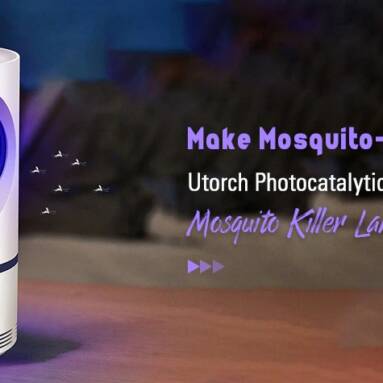 $13 with coupon for Utorch Photocatalytic Mosquito Killer Lamp from GEARBEST