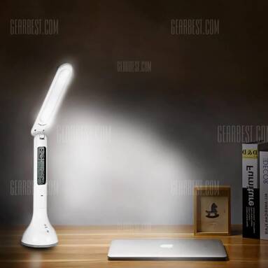 $12 with coupon for Utorch Rechargeable Touch Senstive LED Desk Lamp  –  WHITE from GearBest