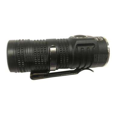 $14 with coupon for Utorch S1 Mini CREE XP – L HI V3 LED Flashlight 5 Modes  –  5000K  BLACK from GearBest