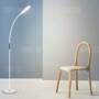 Utorch U19A Dimmable Remote Control LED Floor Lamp  -  EU PLUG  WHITE