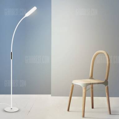 $39 with coupon for Utorch U19A Dimmable Remote Control LED Floor Lamp  –  EU PLUG  WHITE from GearBest