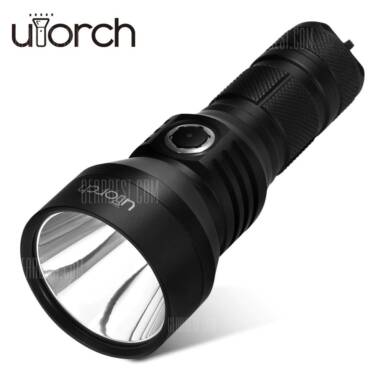 $42 with coupon for Utorch UT02 Cree Large Flashlight – 3D 5000K  BLACK from GearBest