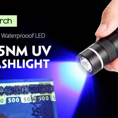 $15 with coupon for Utorch Waterproof 365nm UV LED Flashlight from GearBest