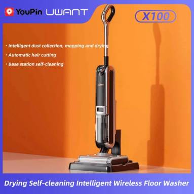 €342 with coupon for Uwant X100 Vacuum Cleaner from EU warehouse GEEKBUYING