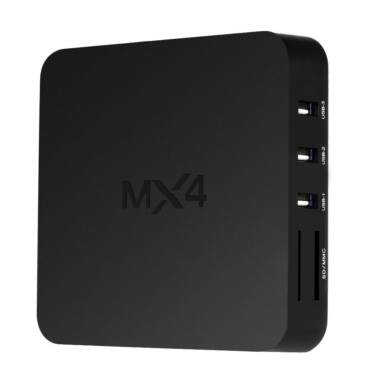59% OFF MX4 Smart TV Box KODI 16.1 RK3229,limited offer $18.99 from TOMTOP Technology Co., Ltd