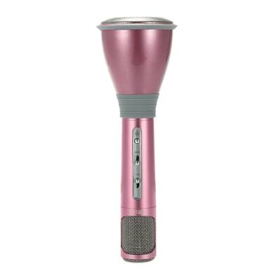 $19.99 for K068 Mini Wireless Condenser Microphone Karaoke Player Pink,limited offer from TOMTOP Technology Co., Ltd