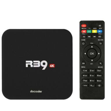 58% OFF Docooler R39 Smart Android 6.0 TV Box,limited offer $19.75 from TOMTOP Technology Co., Ltd