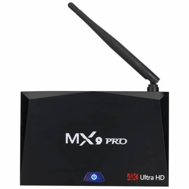 $4 Off MX9 Pro Android 7.1 TV Box RK3328 2G + 16G Bluetooth 4.0 EU Plug,free shipping $43.99(Code:MX9V2927) from TOMTOP Technology Co., Ltd