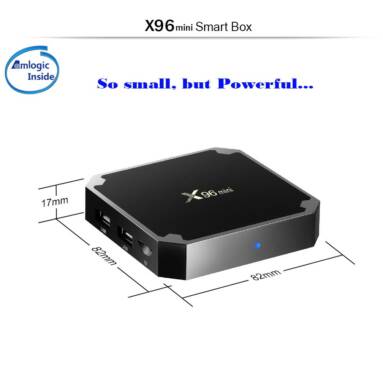 $4 OFF X96mini TV Box Amlogic S905W,free shipping $25.99(Code:TTX96MINI) from TOMTOP Technology Co., Ltd