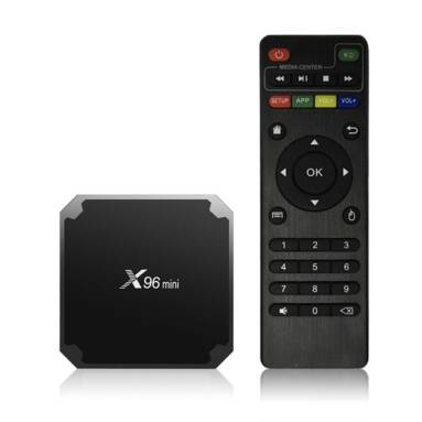 $7 OFF X96mini Android TV Box Amlogic S905W EU Plug,free shipping $29.99(Code:TTX96) from TOMTOP Technology Co., Ltd