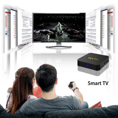 $5 OFF MX10 Android 8.1 4GB/64GB 4K TV Box,free shipping $59.99(code:TTMX5) from TOMTOP Technology Co., Ltd