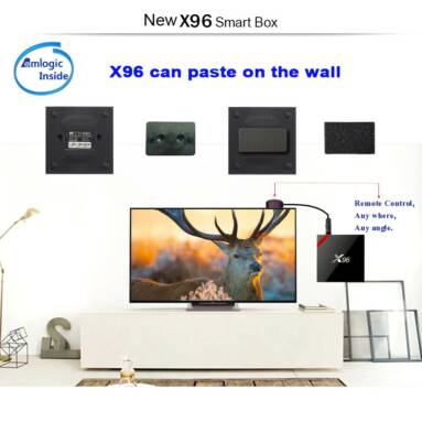 44% OFF X96 Android 7.1.2 TV Box Amlogic S905W 2GB / 16GB,limited offer $29.99 from TOMTOP Technology Co., Ltd