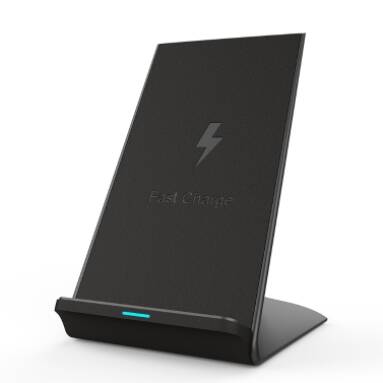 $4 Discount On Vertical 2 Coils Qi Wireless Quick Charger! from Tomtop