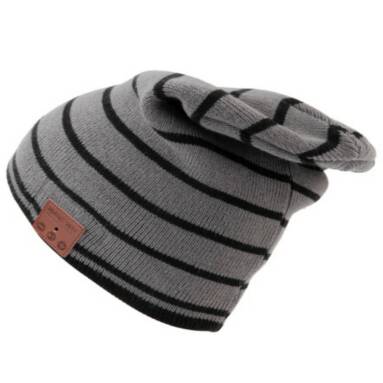 $2.5 OFF Wireless Bluetooth Beanie Headphone Winter Hat Grey,free shipping $9.99(Code:TTWH2) from TOMTOP Technology Co., Ltd