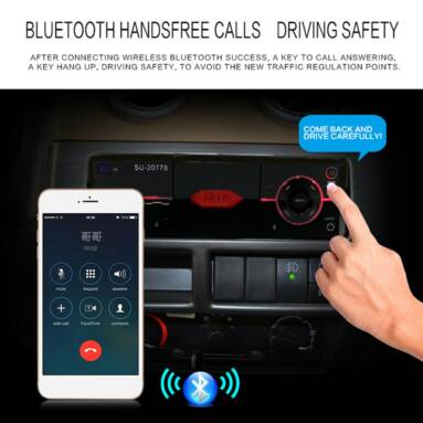 $3 OFF 1 Din Bluetooth Car MP3 Player,free shipping $26.99(Code:TTSU3) from TOMTOP Technology Co., Ltd