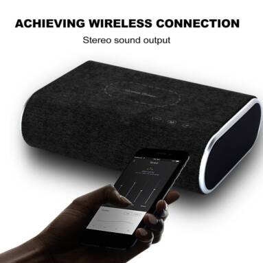 $5 OFF F176 Bluetooth Speaker Wireless Charger 2 in 1,free shipping $40.99(code:TTFBW5) from TOMTOP Technology Co., Ltd