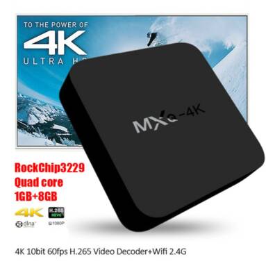 31% OFF MXQ-4K Android 7.1 HD KODI 18.0 TV Box,limited offer $28.99 from TOMTOP Technology Co., Ltd