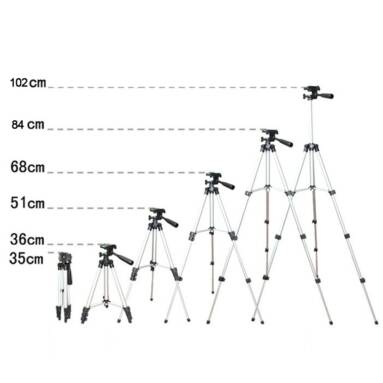 15% OFF JF-3110 Aluminum Alloy Tripod,free shipping(code:TTJFDS) from TOMTOP Technology Co., Ltd
