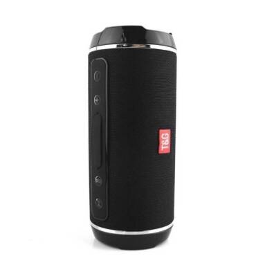 49% OFF for T&G 116 Portable Wireless BT Speaker with Mic from Tomtop WW