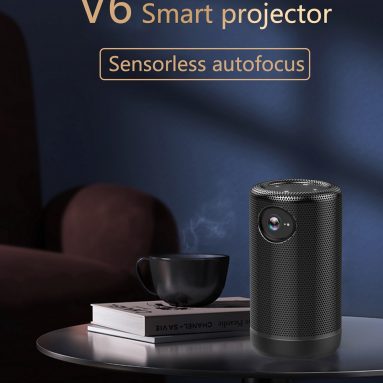 €236 with coupon for V6 Pro Portable Projector RK3326 Auto Focus HD Display Bluetooth WiFi Connection Micro Projector from EU warehouse WIIBUYING