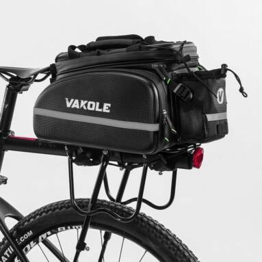 €96 with coupon for VAKOLE Waterproof Bike Rack Bag (17-35L) from EU warehouse BUYBESTGEAR