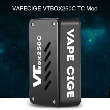 $99 with coupon for VAPECIGE VTBOX250C TC Mod EU warehouse from GearBest