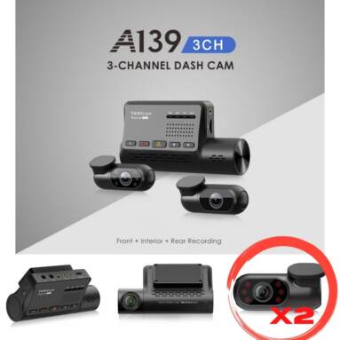 €151 with coupon for VIOFO A139 Car DVR Dash Cam from ALIEXPRESS