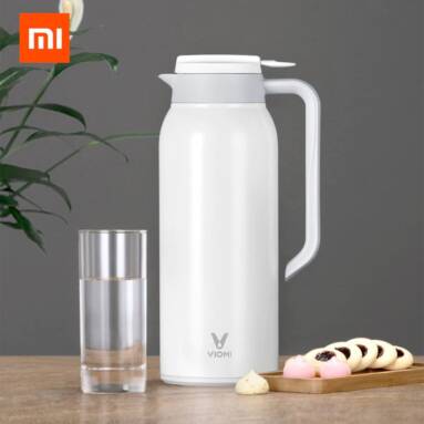 €28  with coupon for VIOMI 24 Hours Long-lasting Insulation Vacuum Pot 1500ML Stainless Steel Water Bottle From Xiaomi Youpin – white from BANGGOOD