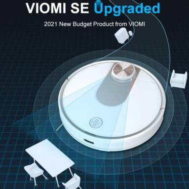 €196 with coupon for VIOMI SE 2021 Upgraded Version Robot Vacuum Cleaner from EU warehouse ALIEXPRESS (free gift)
