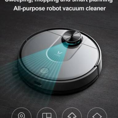 €305 with coupon for VIOMI V2 Smart Robot Vacuum Cleaner 2150Pa Suction Intelligent Route Plan Sweep and Mop Xiaomi Mijia APP Control from BANGGOOD