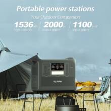 €649 with coupon for VLAIAN W2000 Portable Power Station from EU warehouse GEEKBUYING
