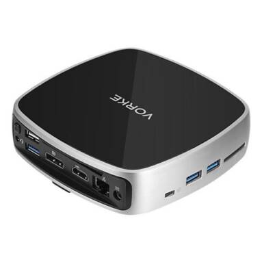 €197 with coupon for VORKE V5 Plus 4GB DDR4 RAM 64GB SSD Mini PC from GEEKBUYING