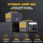 VTOMAN JUMP600 640Wh LiFePO4 Portable Power Station