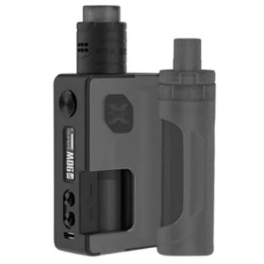 $62 with coupon for Vandy Vape Pulse X 90W Squonk Kit for E Cigarette – BLACK EU warehouse from GearBest