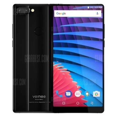 $194 with coupon for Vernee Mix 2 4G Phablet 6GB RAM  –  BLACK EU warehouse from GearBest