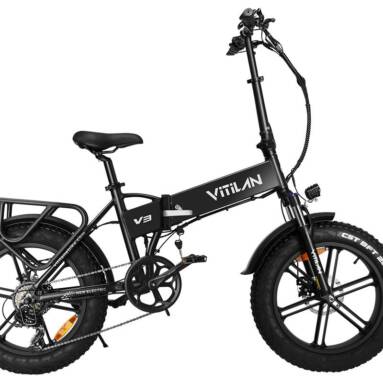 €919 with coupon for Vitilan V3 2.0 Electric Bike 48V 13AH 750W from EU warehouse BANGGOOD