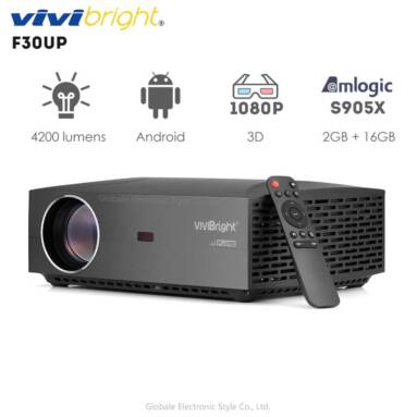 €128 with coupon for Vivibright F30UP Android Version 6.01 Full HD 1920*1080 4200 Lumens 2G 16G Home Entertainment Commercial Projector Home Theater EU CZ Warehouse from BANGGOOD
