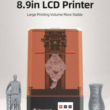 €156 with coupon for Voxelab/Flashforge® Proxima 8.9 UV Resin 3D Printer UV Photocuring Resin Printer with 4K Solid Mono Screen Fast Speed Printing Size 192*120*200mm from EU warehouse BANGGOOD