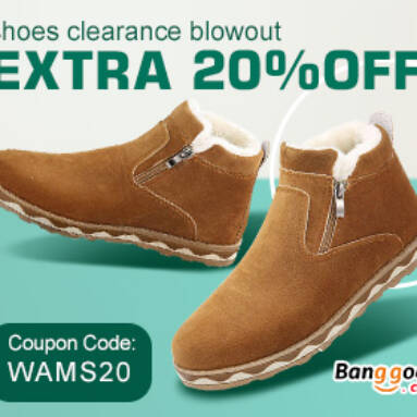 63% OFF Shoes Clearance Blowout from BANGGOOD TECHNOLOGY CO., LIMITED